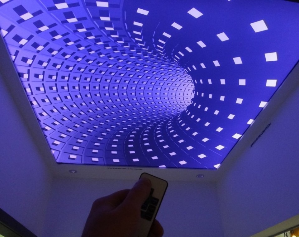 Заказать 3d натяжные потолки в г. Окуловка